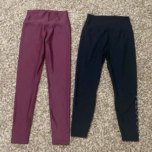 Set of 2 Peloton Womens Leggings Size Medium